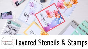 Layered Stencils & Stamps