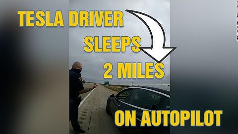 tesla driver caught sleeping while using autopilot | defensive driving tips