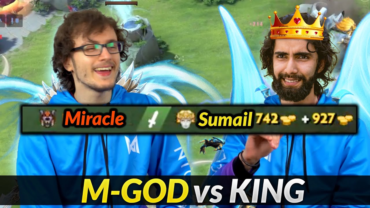 Miracle- vs Sumail - What a game! SICK Late game Carry!
