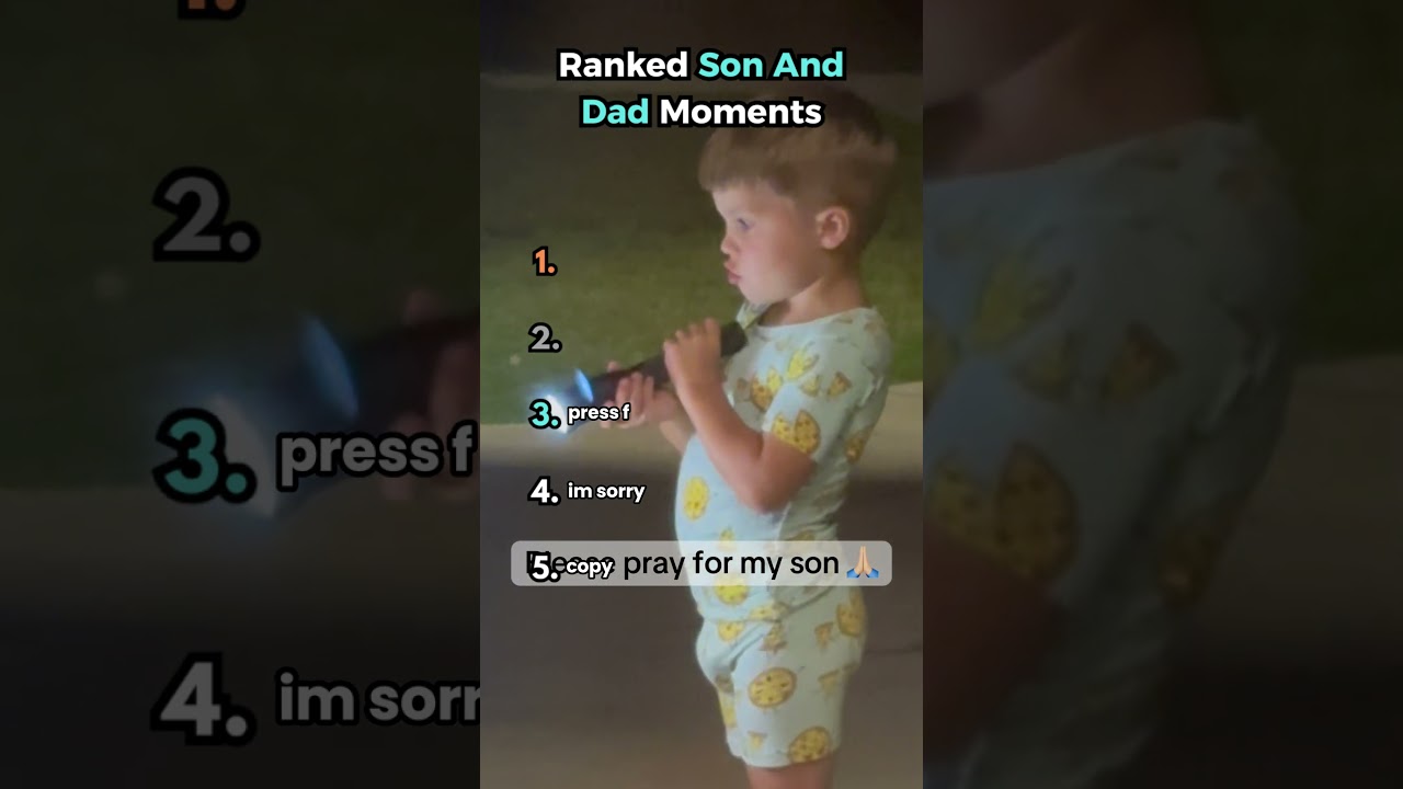 Funniest Son and Dad Moments Ranked! 😂👨‍👦 