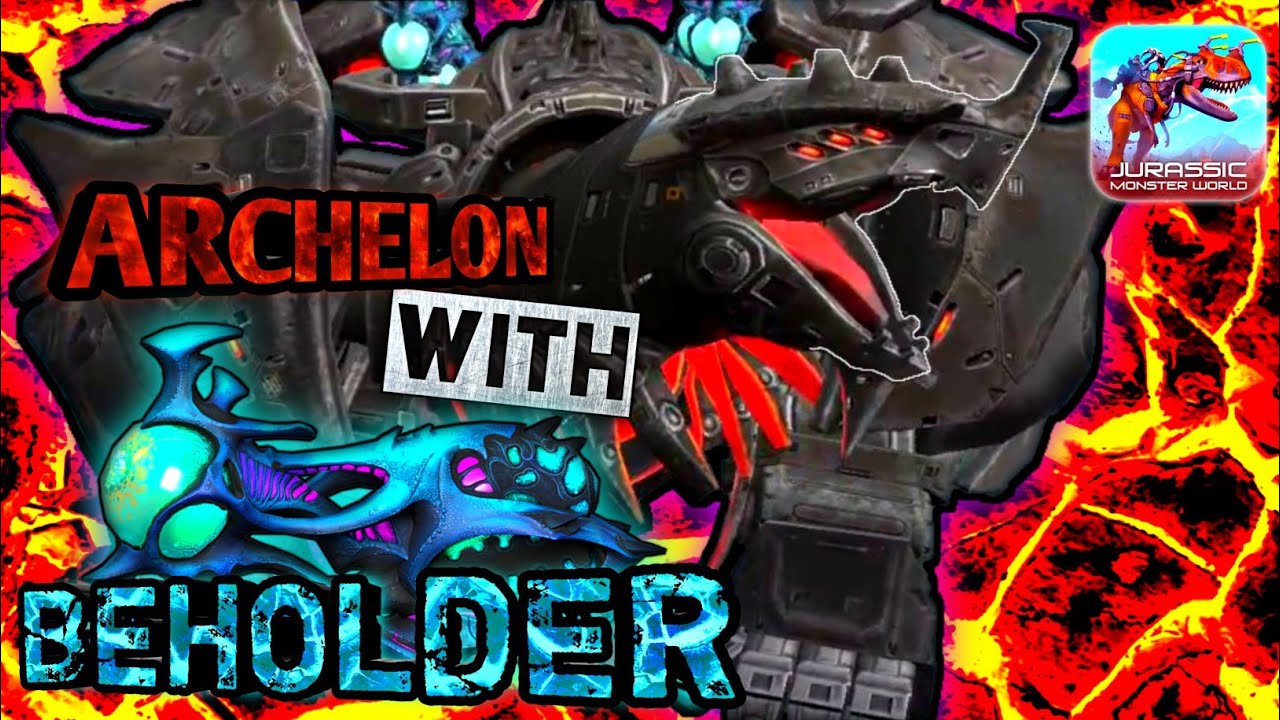 ARCHELON with BEHOLDER , music video 34 . ( JMW dino war )