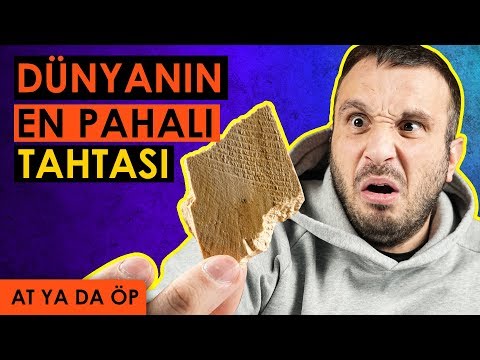 DÜNYANIN EN PAHALI TAHTASI