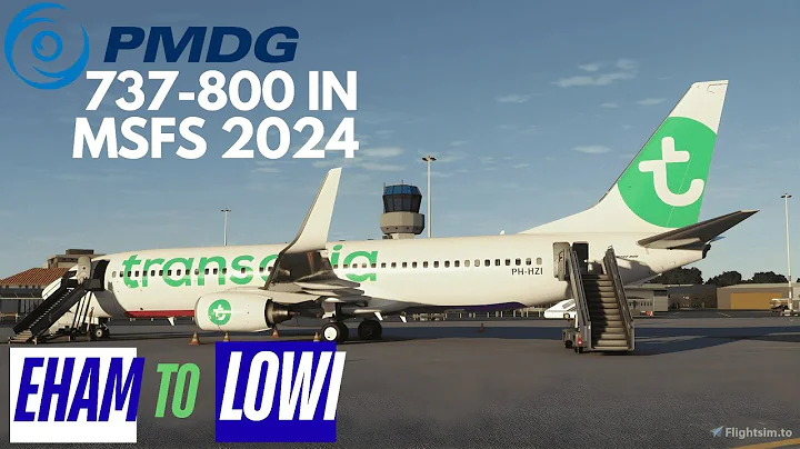 LIVE | Transavia PMDG 737 | The Challenging Innsbruck Approach! | EHAM - LOWI | MSFS 2024