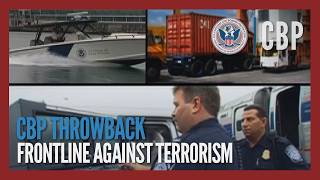 Frontline Against Terrorism 2005 Cbp Throwback America250 Cbp
