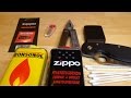 Maintenance of a Zippo lighter