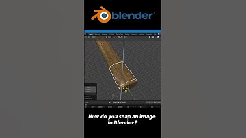 How do you snap an image in Blender? How do I snap one face to another Blender?