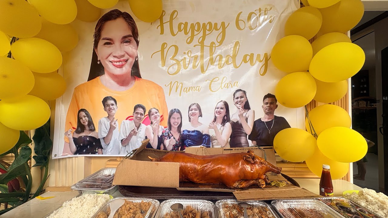 60th BIRTHDAY MAMA CLARA KAINAN TIME🫶🏻❤️😋
