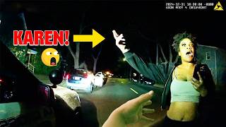 Drunk KAREN Wild DUI: Resists Arrest & Shocks Officers with Her Actions!