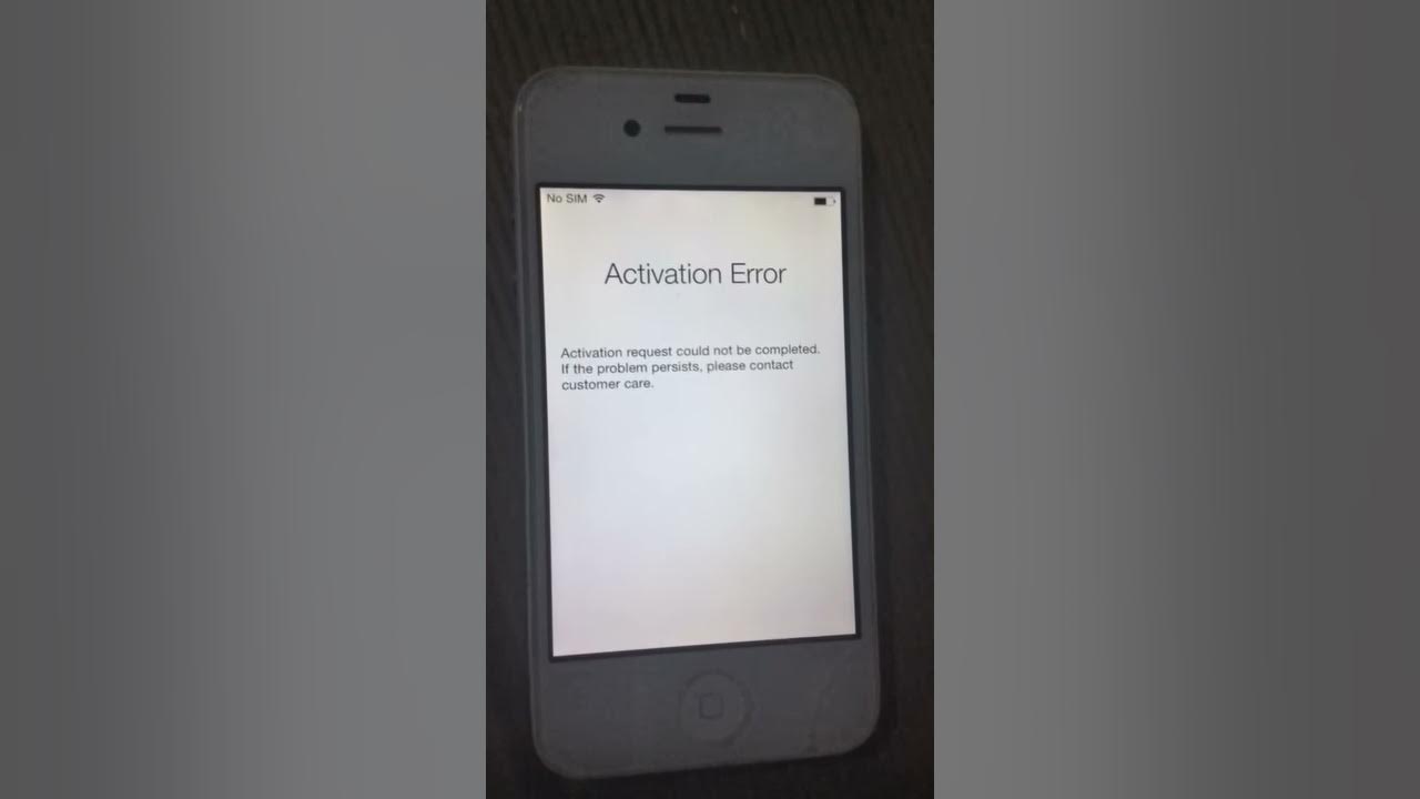 how-to-activate-iphone-4s-without-sim-youtube