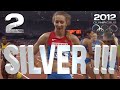 1. Серебро - эстафета 4х400 м  женщины Россия Лондон 2012
