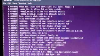 Tenet Technetronics: Demonstration of Android Gingerbread on Beaglebone