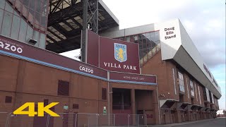 Birmingham Walk: Outside Villa Park | Aston Villa F.C.【4K】