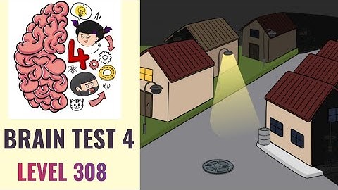 🧠 Brain Test 4 Level 308 | Find the 3 hidden ninjas | Walkthrough