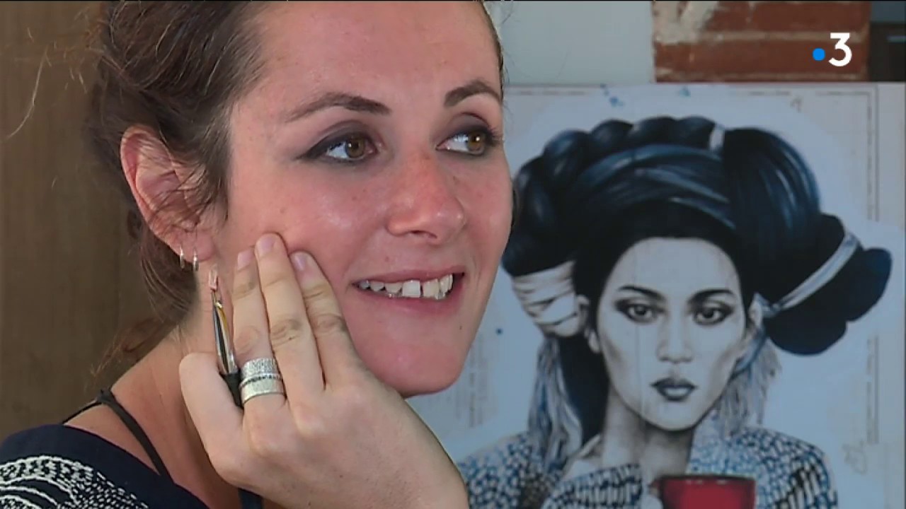 Une peintre toulousaine signe l'affiche du festival Rio Loco france télévisions sport