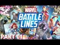 Marvel Battle Lines - Nexon - Gameplay Part 1 - iOS / Andriod