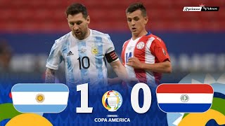 Argentina 1 x 0 Paraguay ● 2021 Copa América Extended Goals &amp; Highlights HD