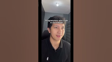 Oh you code in dark mode? #programmerpreferences #codingstyle