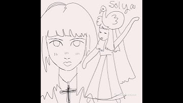 (Pt. 7) sketch vs final #digitalartist #rendering #fanart #indiemusic #digitalart #procreate