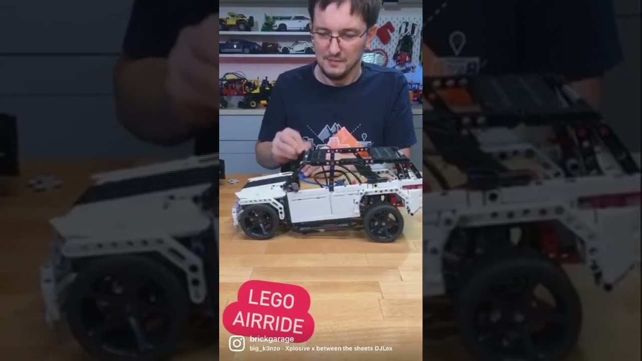 Framework Range Rover Evoque with Air Ride WIP 100 Lego Instructions YouTube