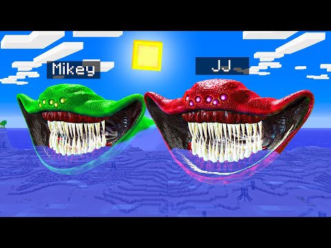 JJ and Mikey Become El Gran Maja in Minecraft (Maizen Mizen Mazien)