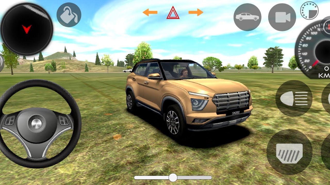 INDIAN CAR SIMULATOR | HYUNDAI CRETA CAR DRIVING AND DRIFFTING | GAMEPLAY | GAMING CHANNEL BY SNOB