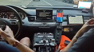 Audi S8 Plus Cannonball with Actual Footage - Driver Sam Lurie - Respect The Drive Podcast