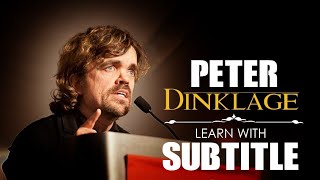 Learn English With Peter Dinklage Fail Better Motivational Speech English Subtitles