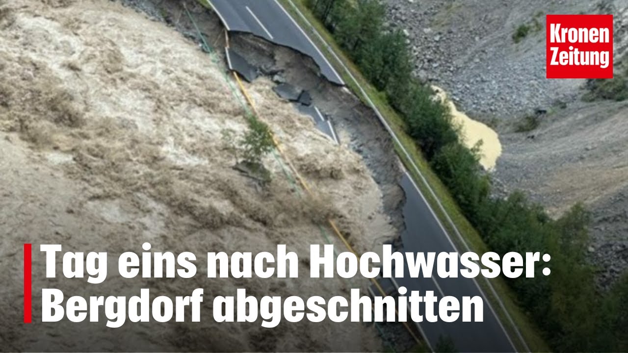 Unwetter in Österreich: Entspannung, aber noch keine Entwarnung | krone.tv NEWS