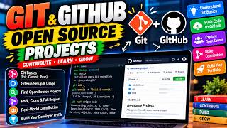 Git & GitHub for Beginners 🚀 | Open Source Projects, Contributions & Pull Requests