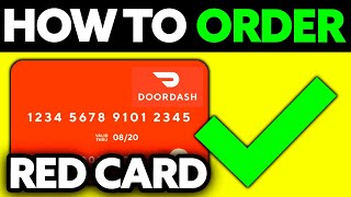 How To Order Red Card from Doordash 2025
