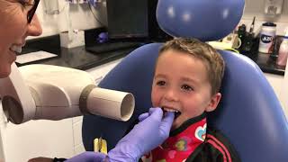 Taking Bitewings For A 5 Year Old