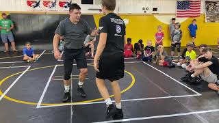 Celebrity Ian Miller Underhook Clamp Down To Duck Under Profile