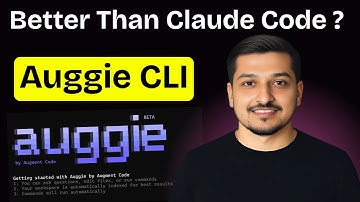 Auggie CLI: AI Agentic Coder! Better than Claude Code? & Gemini CLI & CURSOR CLI?!