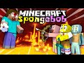 SPONGEBOB DAN PATRICK MELAWAN HEROBRINE!! 😡👻 - Minecraft Spongebob : S1EP16