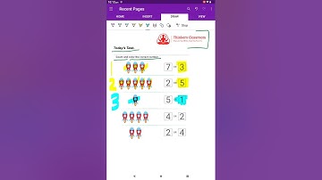 count the objects and colour the correct number