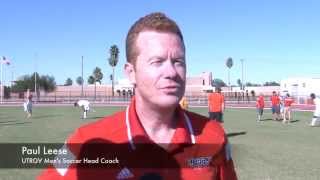 Utrgv men's soccer closes out season against houston baptist with
senior day sunday