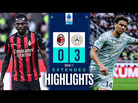 MILAN-UDINESE 0-3 | EXTENDED HIGHLIGHTS | SERIE A 2025/26 — football highlights
