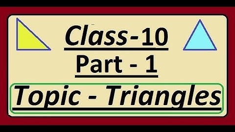 Triangle | Triangle Full Chapter/Tricks/Concept/Formula/Pythagoras Theorem | Triangle Class 10/9/8/7