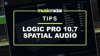 How to start mixing your music in spatial audio with Dolby Atmos in Logic Pro 10.7