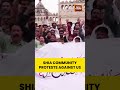 Shia Muslim Community Stages Protest Against US-Israel | Iran War | Netanyahu | Trump | Lucknow