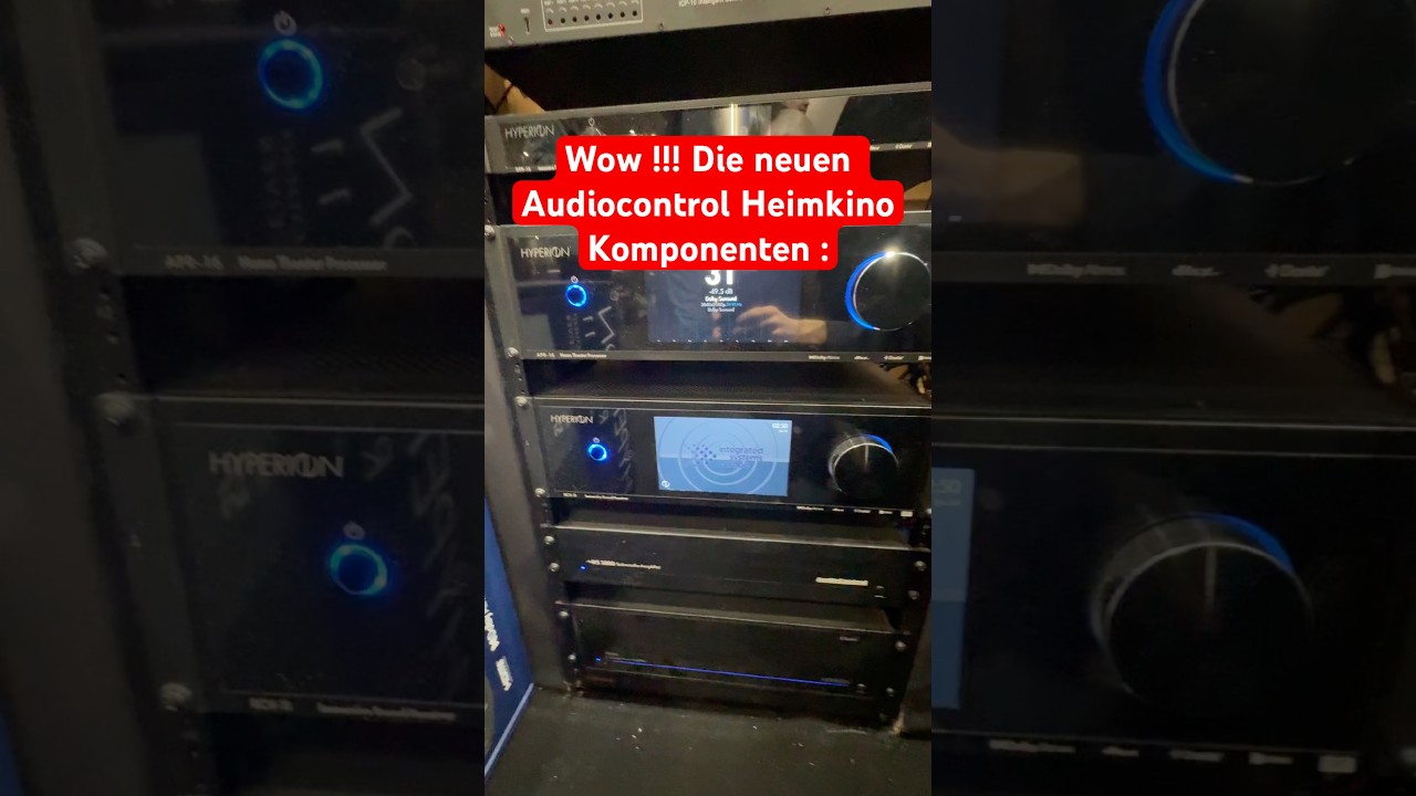 Trinnov Killer ? Ausblick  auf die neuen Audiocontrol Heimkino Produkte als komplette Neuentwicklung