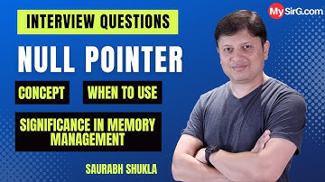 What is NULL Pointer and its significance in memory management? | Interview Questions