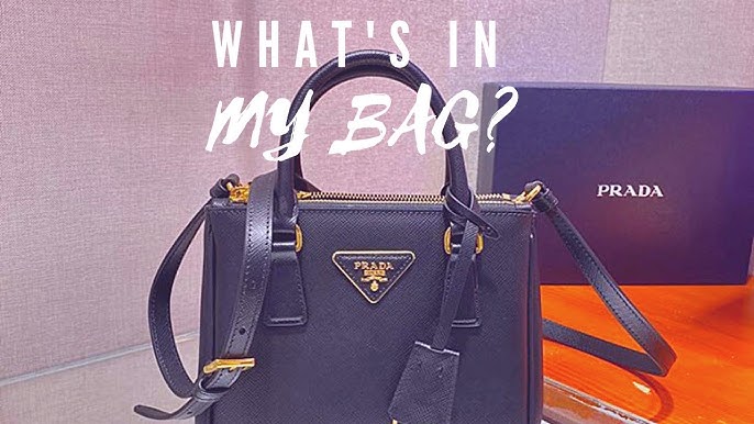 Prada Small Promenade Saffiano Lux Bag, In-Depth Review, What Fits