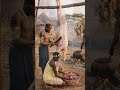 Raw Goat Butchering: Traditional African Village Feast #africanculture #shorts  #triballife