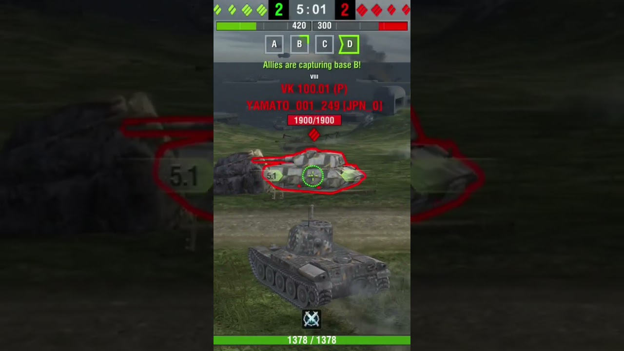 Indien Panzer 4300 Damage in Realistic Mode | Wotblitz 