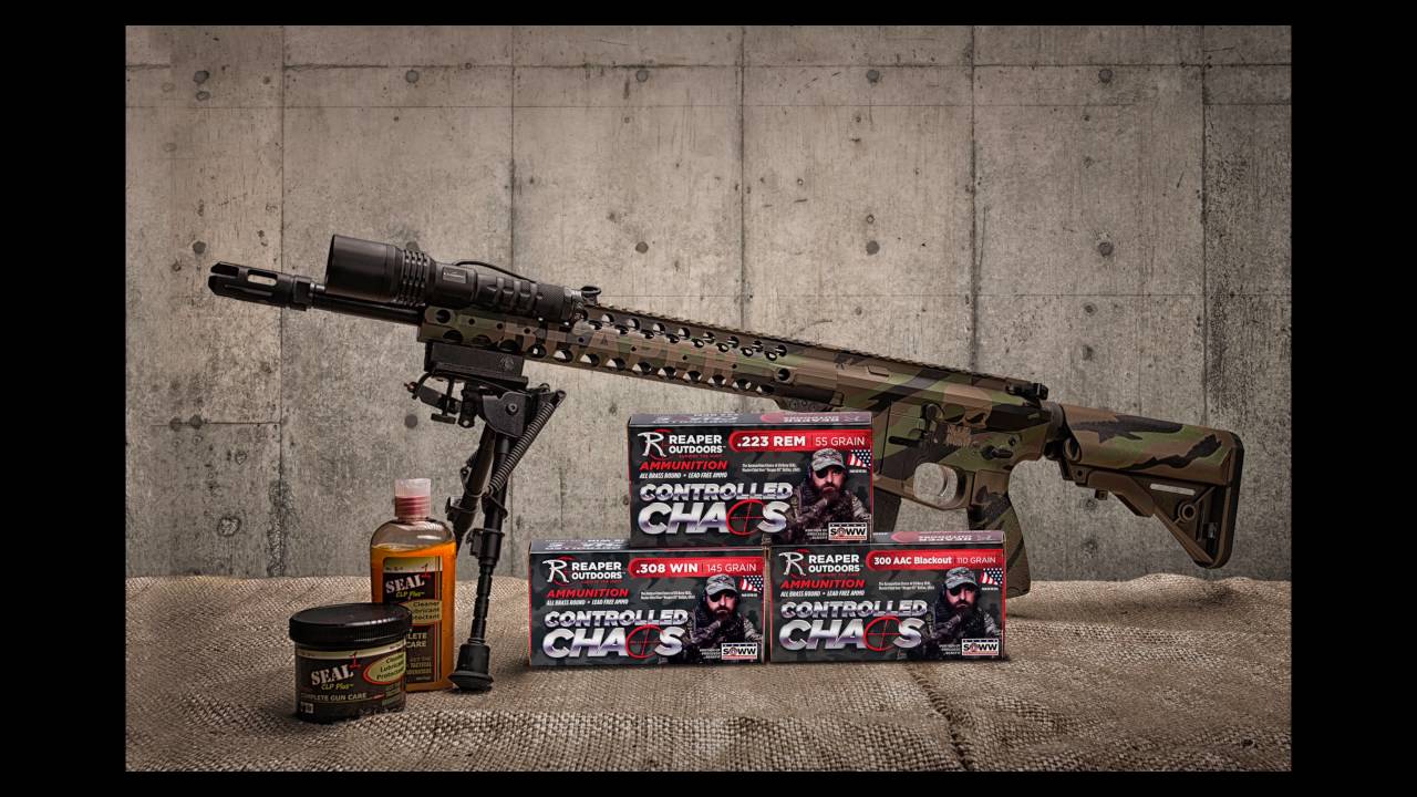Lehigh Defense Controlled Chaos loaded by Reaper Outdoors Ammunition