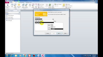 Tutorial Access : Cara Membuat Database Karyawan dengan Relasi