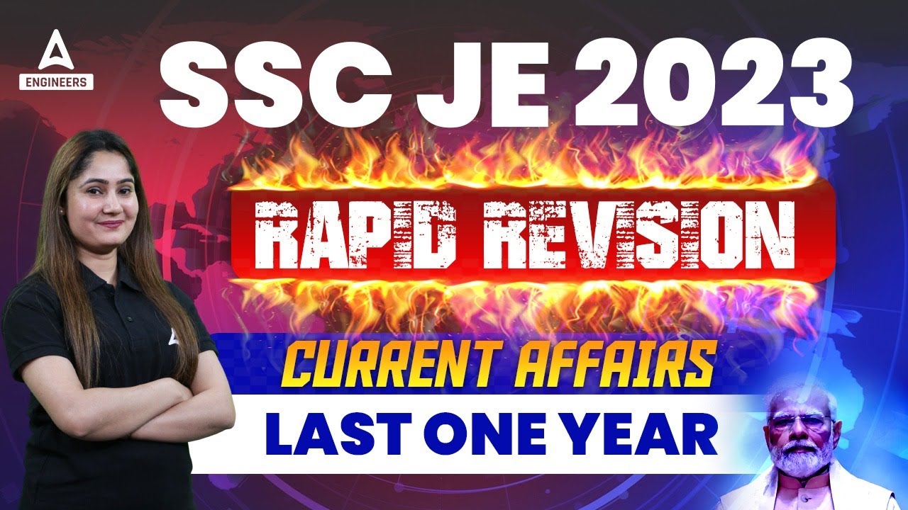 SSC JE 2023 | One Year Current Affairs June 2022 TO July 2023 दो बड़े ...