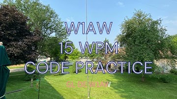 W1AW 15 WPM CODE PRACTICE