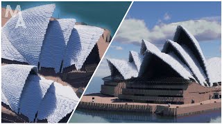 Minecraft - Sydney Opera House【Timelapse】
